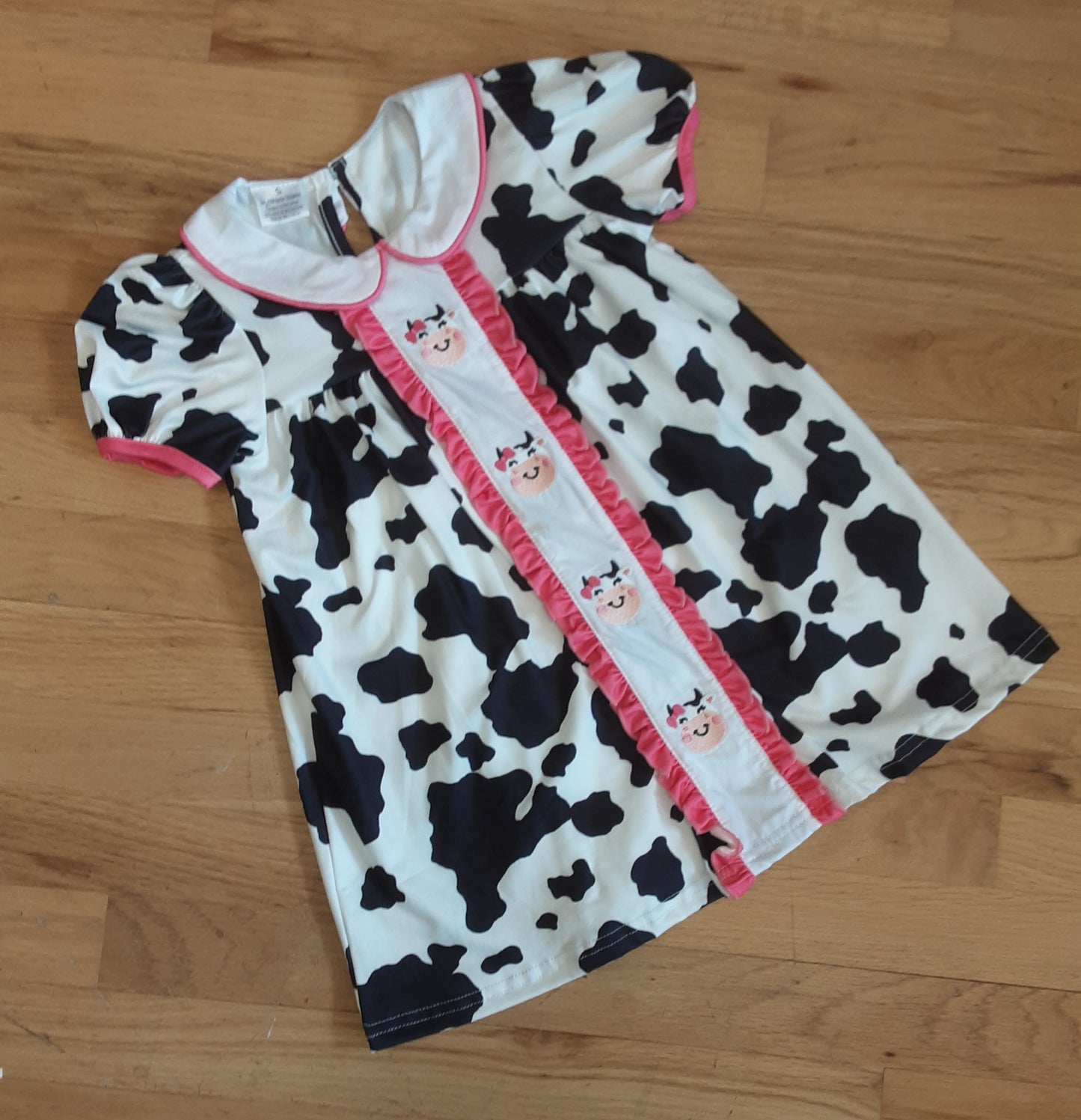Cow Print Dress