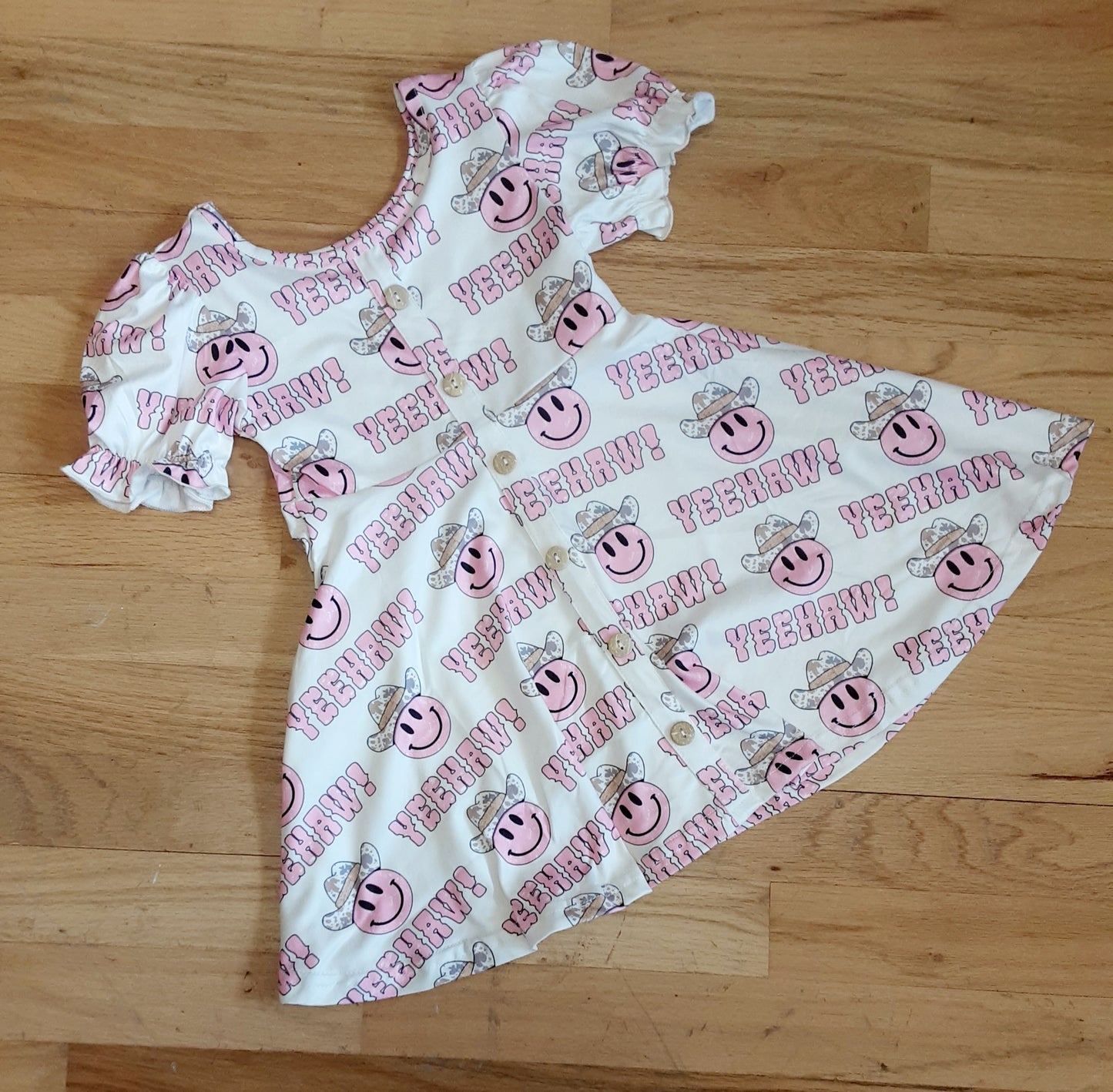 Smiley Face Yeehaw Dress