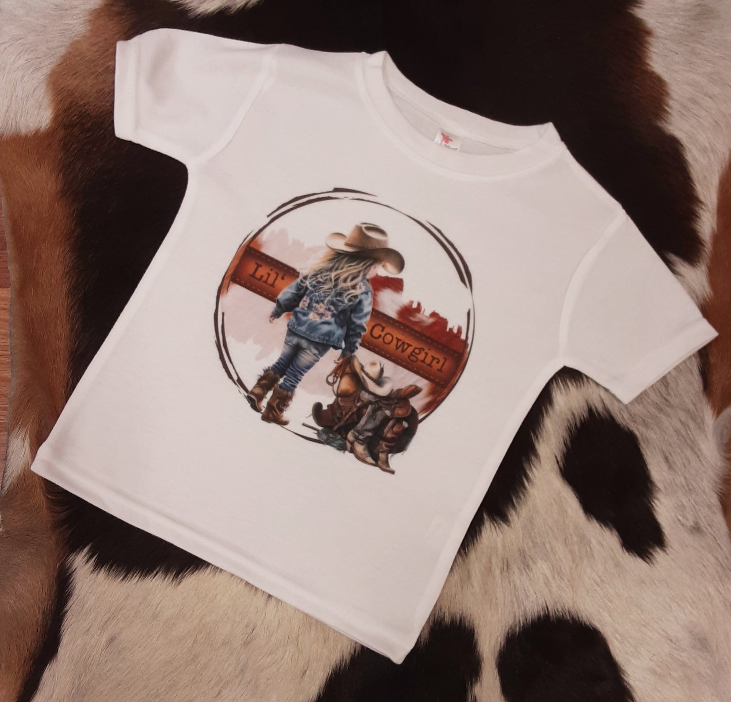 Little Cowgirl Tee Shirt