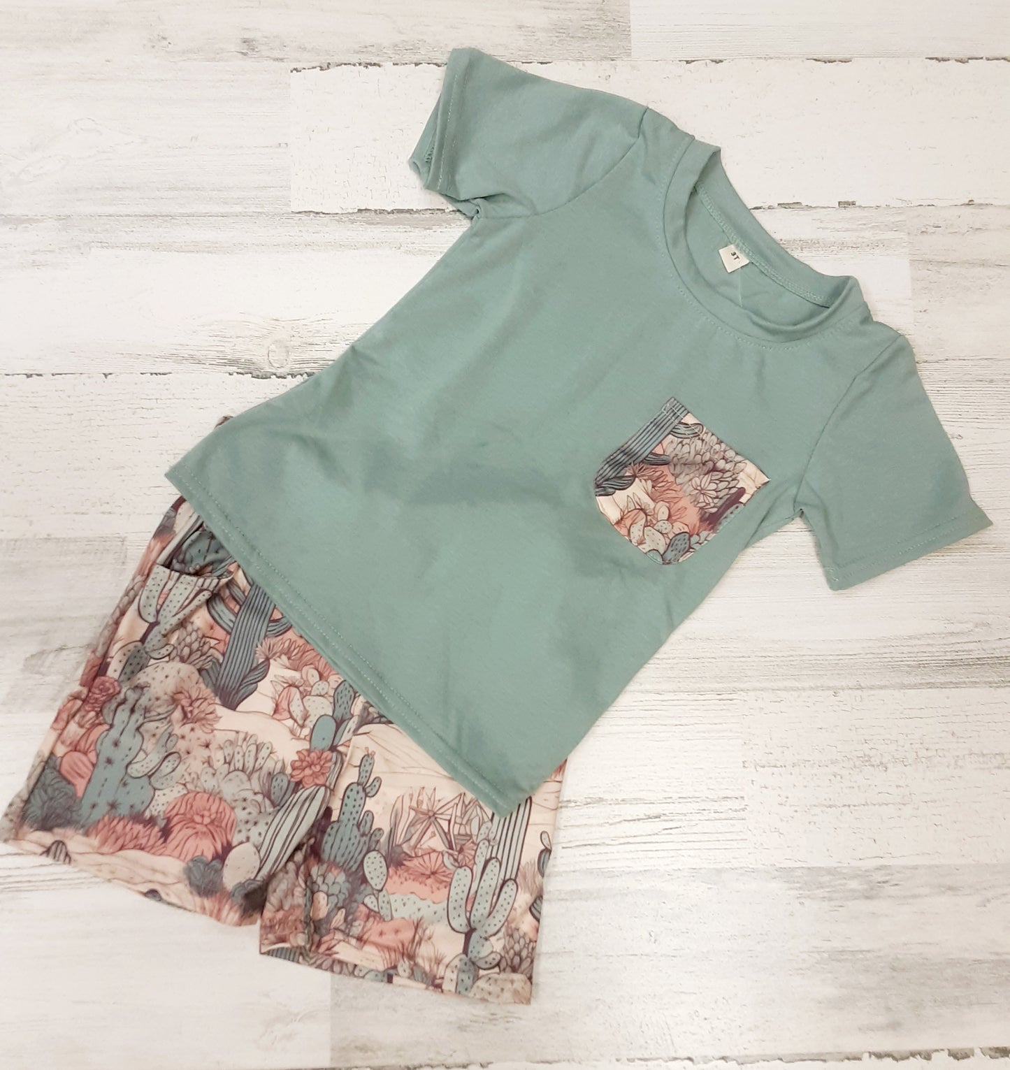 Cactus Short Set