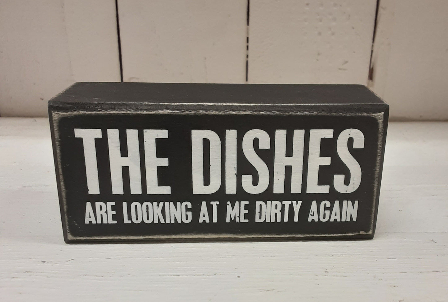 The Dishes - Block Sign