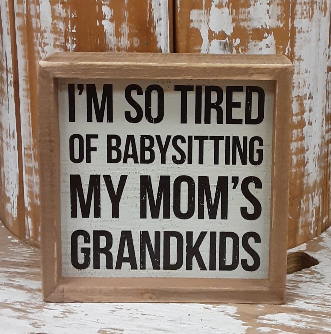 I'm so Tried - Block Sign