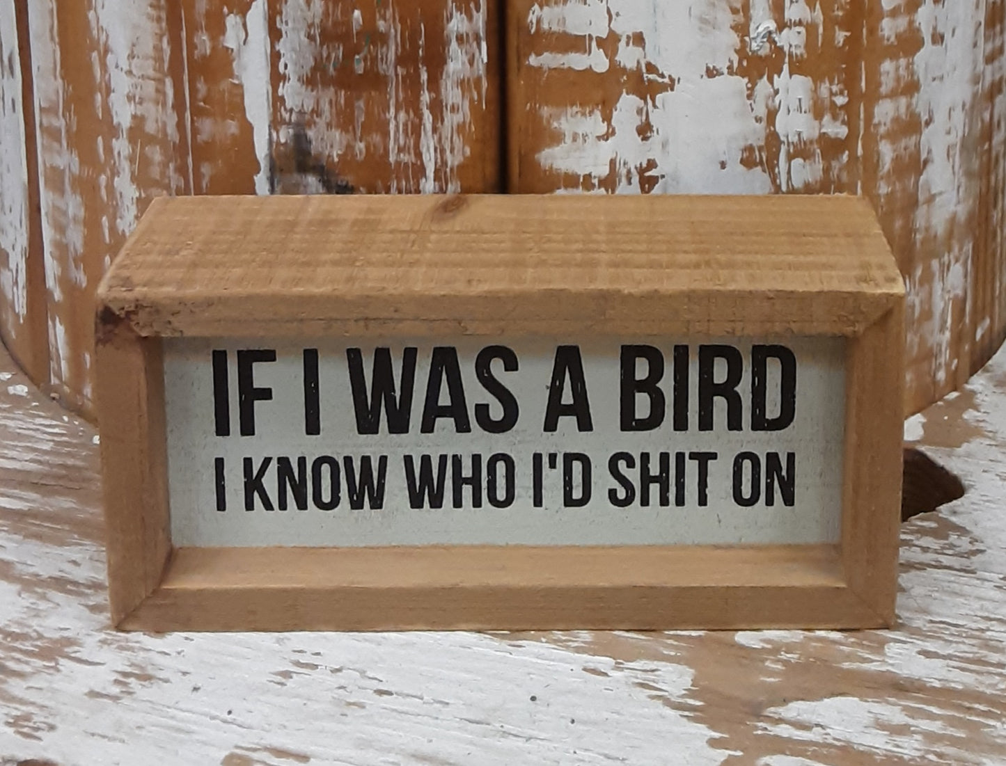 If I was a Bird - Block Sign