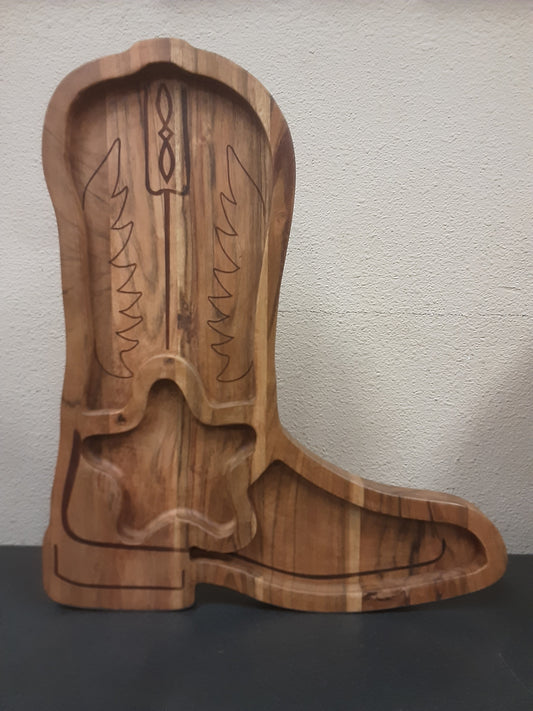 Wooden Boot Tray